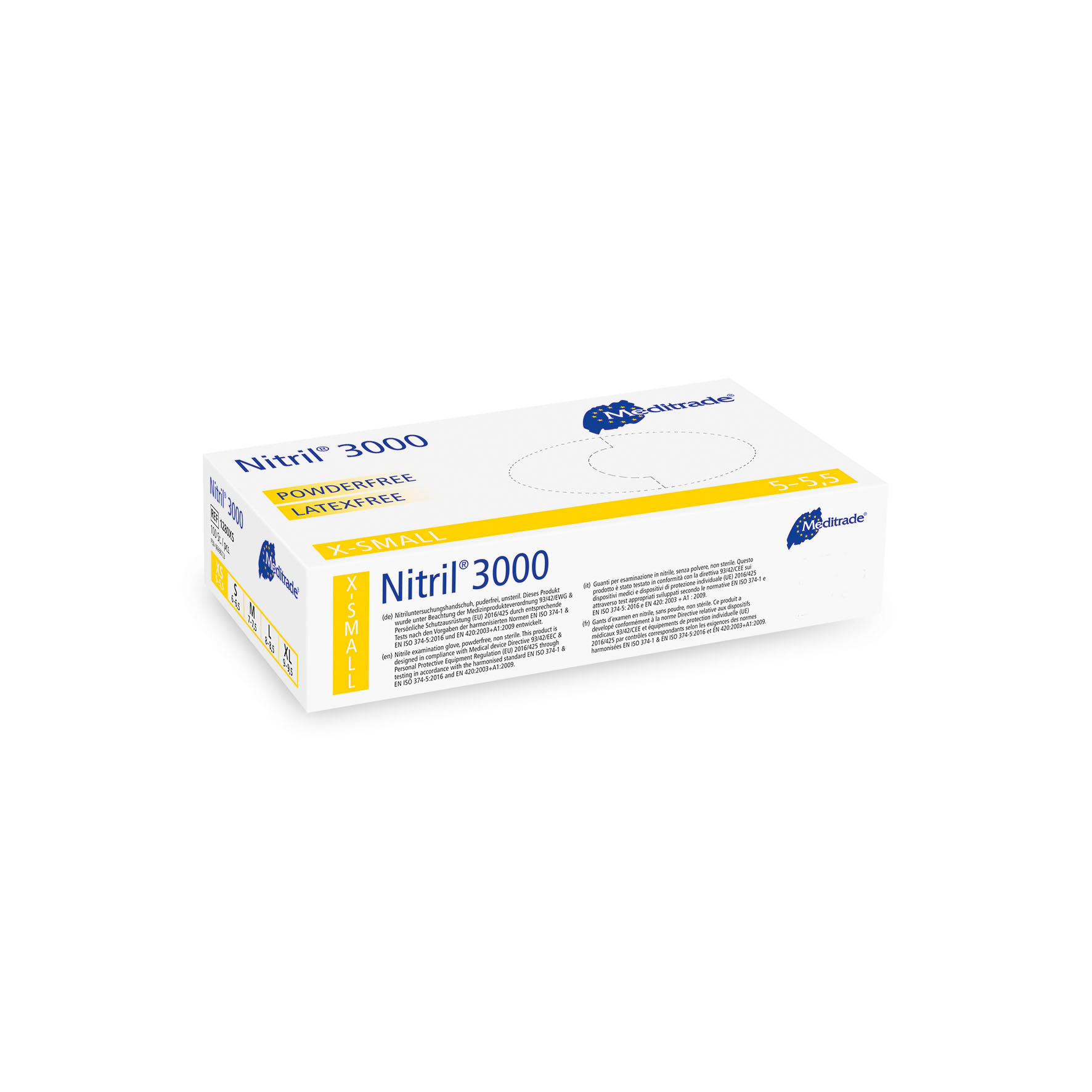 Meditrade Nitril® 3000 Untersuchungshandschuh