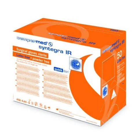 Sempermed® Syntegra IR OP-Handschuh aus Polyisopren Sempermed® Syntegra IR OP-Handschuh aus Polyisopren