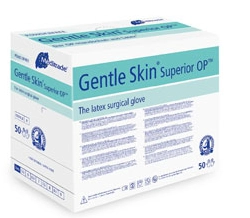 Gentle Skin Superior OP™ aus Latex, puderfrei, Gr. 5,5 Gentle Skin Superior OP™ aus Latex, puderfrei, Gr. 5,5