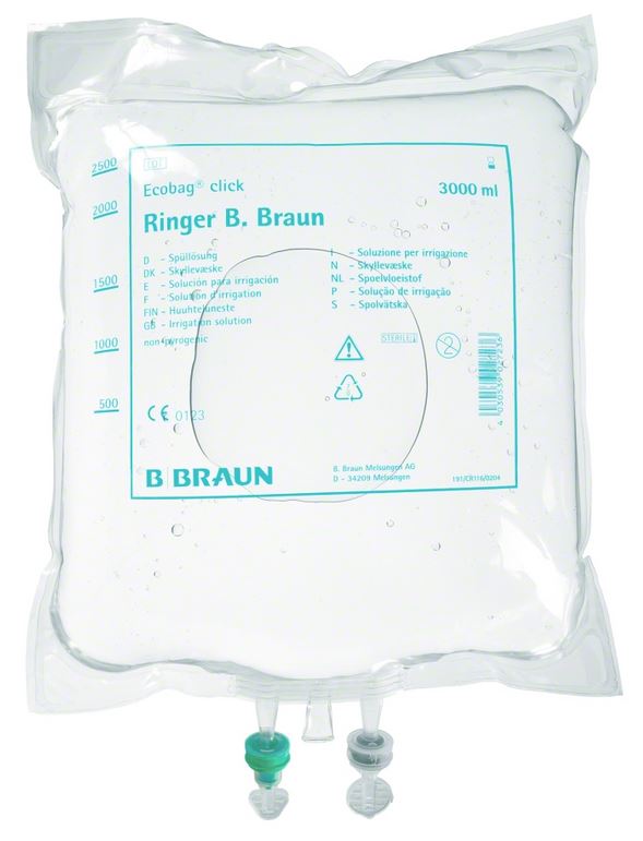 Ringer B.Braun Ecobag® Click Spüllösung 4x3 Liter