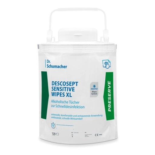 DESCOSEPT SENSITIVE WIPES XL 120 Tücher DESCOSEPT SENSITIVE WIPES XL 120 Tücher