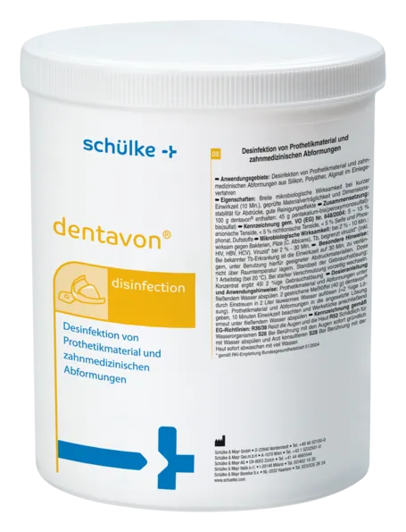 Schülke dentavon Desinfektionsmittel - 900 g Dose