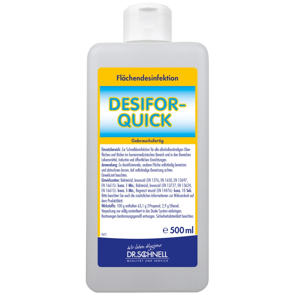 DESIFOR-QUICK Spenderflasche EURO 500 ml