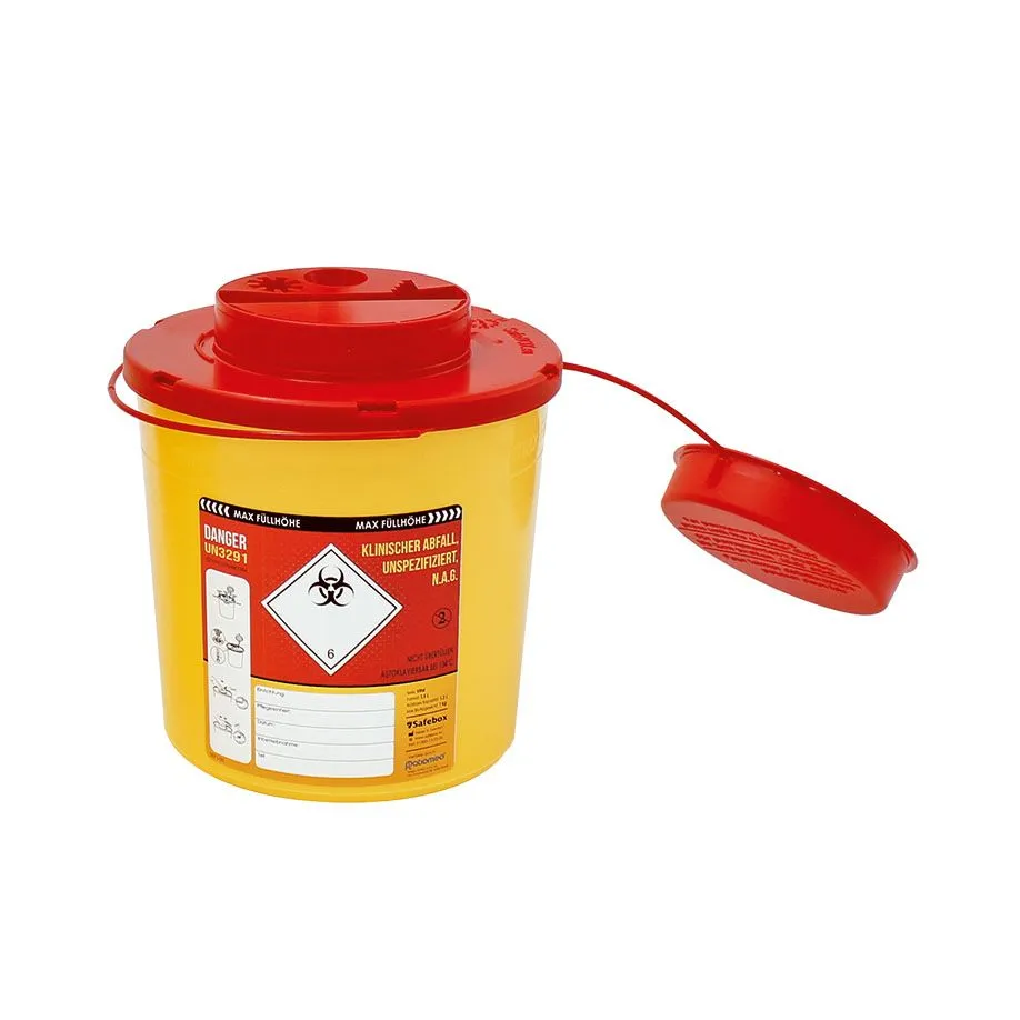 Kanülenabwurfbehälter ratiomed Safe-Box 1,5 L