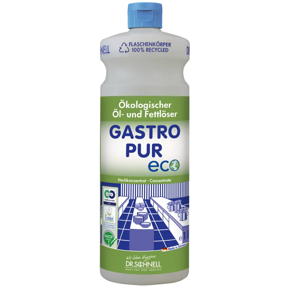 GASTRO PUR ECO Ökologischer Öl- und Fettlöser GASTRO PUR ECO Ökologischer Öl- und Fettlöser
