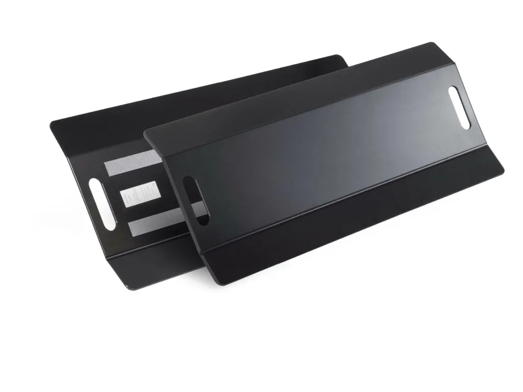 Kinder-Rutschbrett 580 x 320 mm, schwarz, Polyethylen
