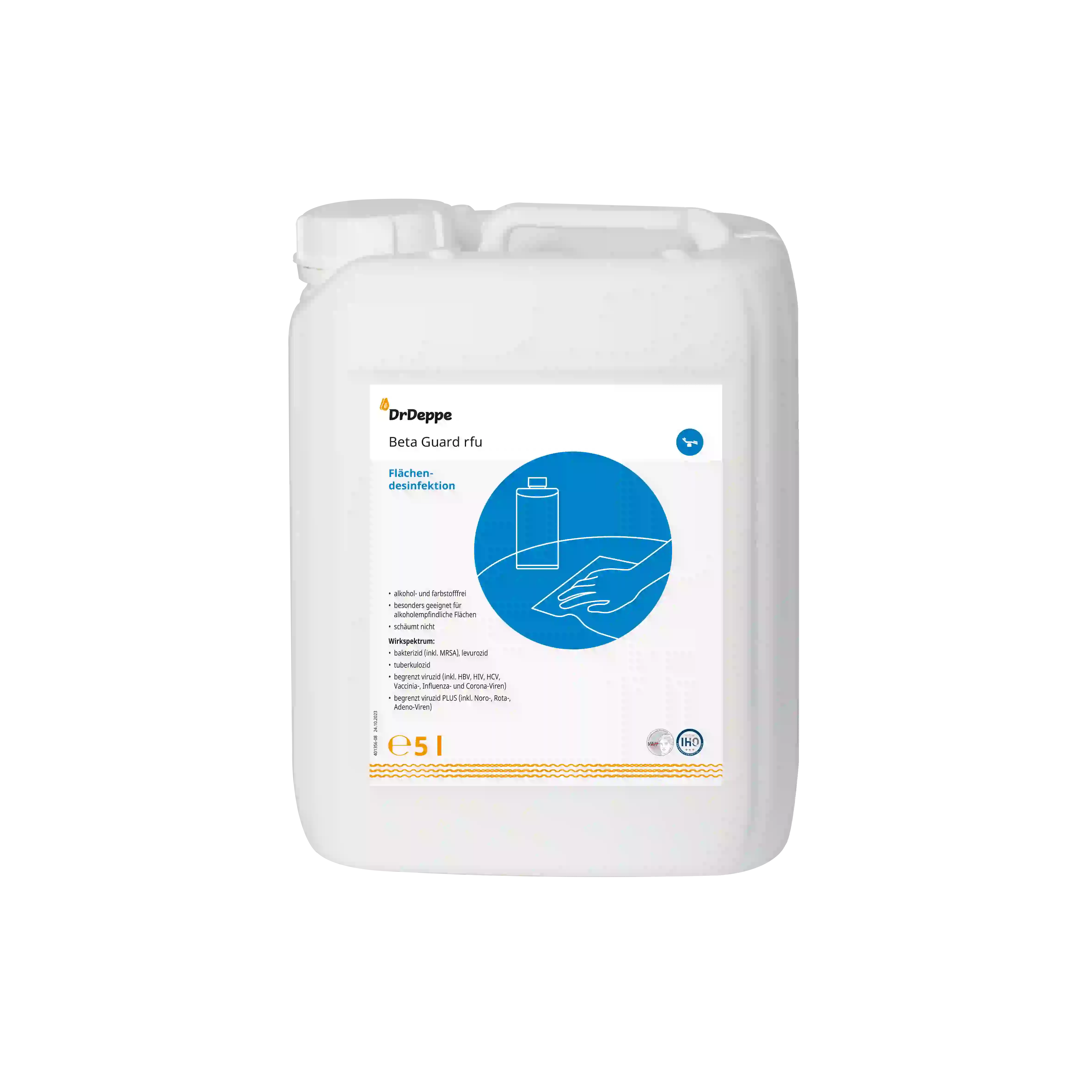 DrDeppe Beta Guard rfu alkoholfreies Desinfektionsmittel DrDeppe Beta Guard rfu alkoholfreies Desinfektionsmittel