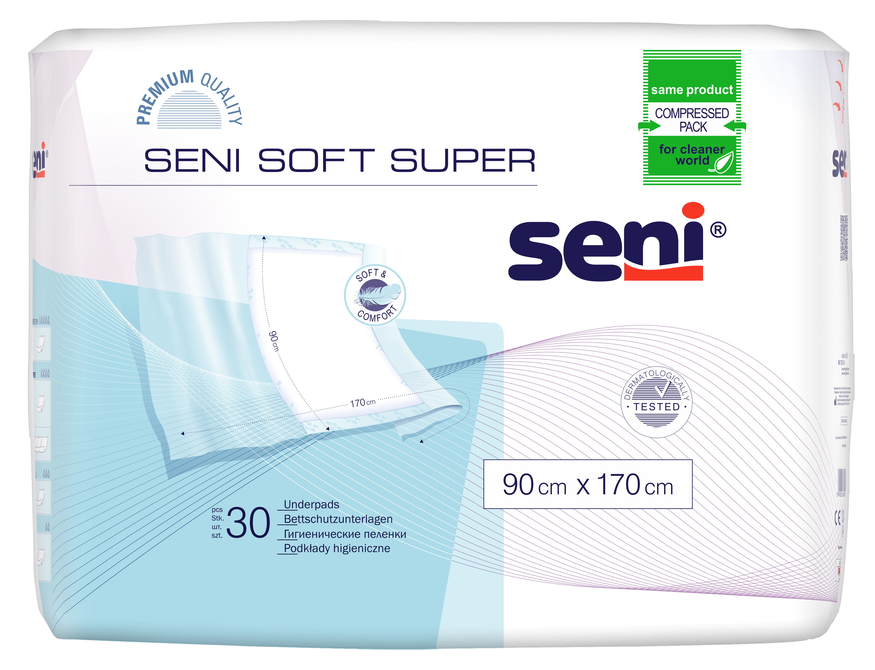 Seni Soft Super Bettschutzunterlagen 30 Stück