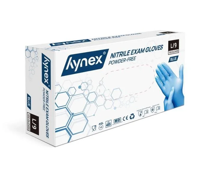 Hynex Nitril PF Blau 3,5 gr Größe M