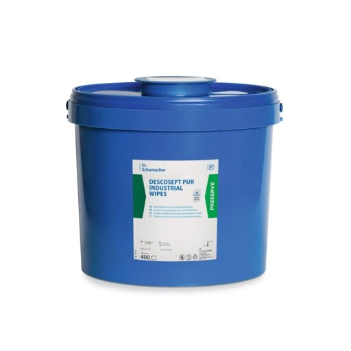 DESCOSEPT PUR INDUSTRIAL WIPES 150 Tücher Vliestuchspender