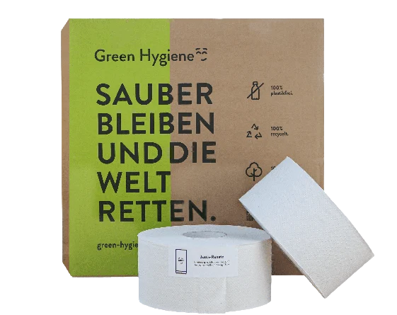 Green Hygiene® JUTTA-RENATE Jumbo-Toilettenpapier, 2-lagig 180 m Green Hygiene® JUTTA-RENATE Jumbo-Toilettenpapier, 2-lagig 180 m