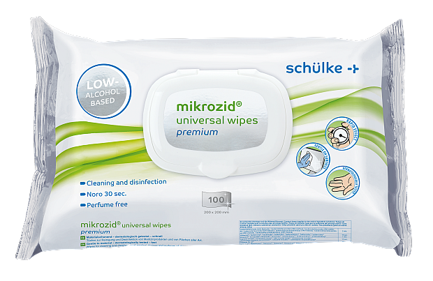Schülke mikrozid universal wipes Premium 100 Tücher