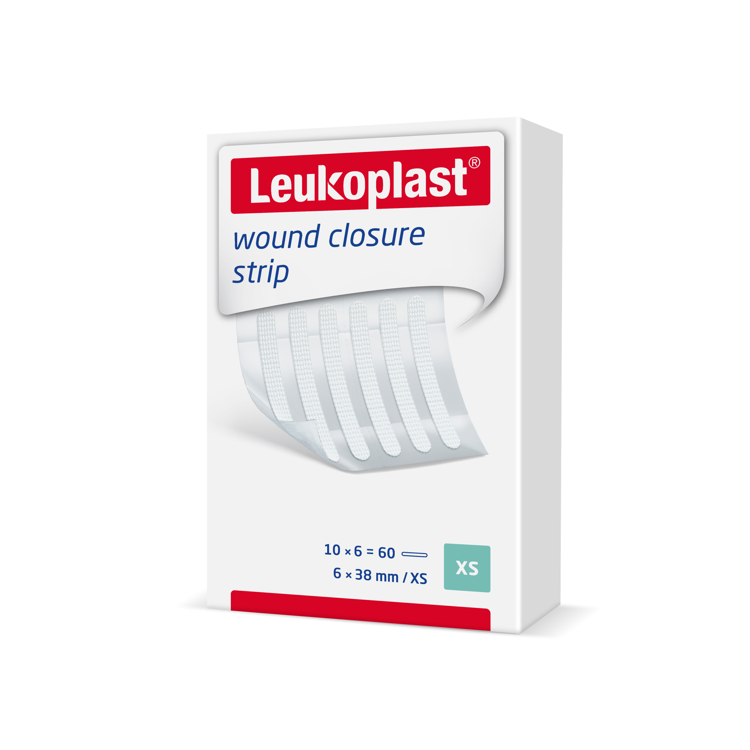 Leukoplast wound closure strip, 100 mm x 6 mm