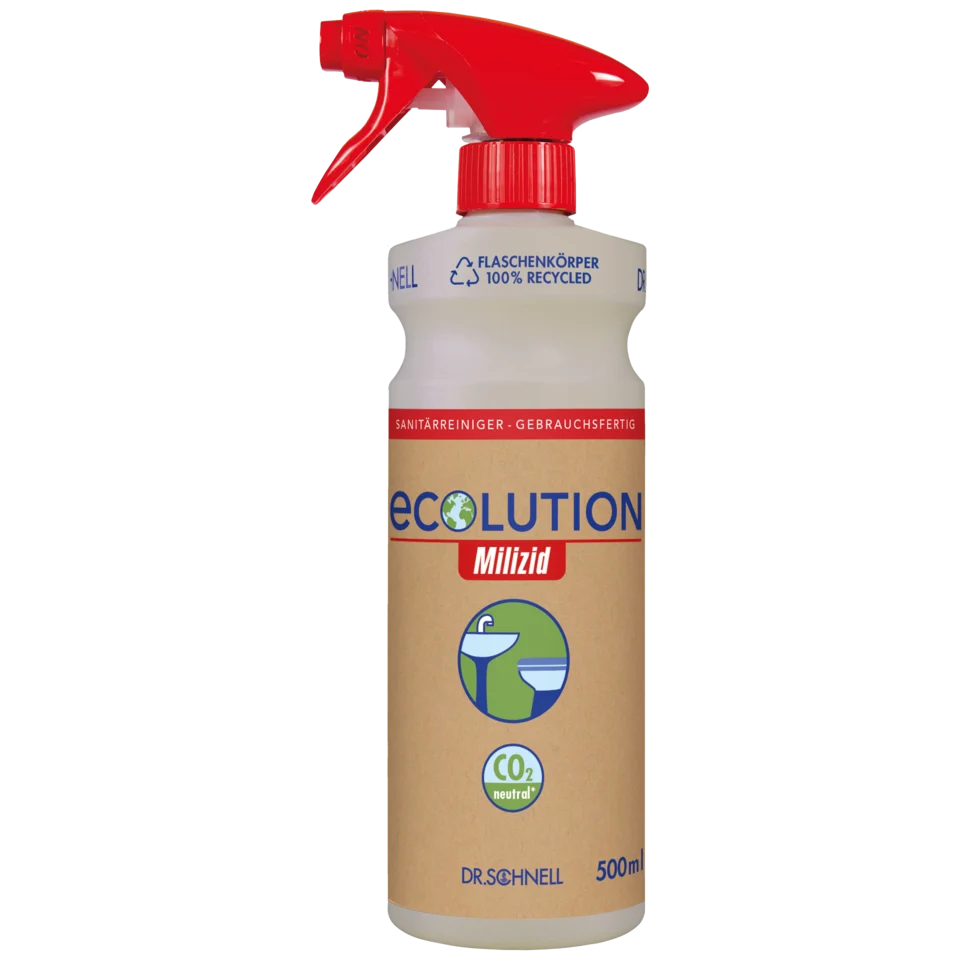 Handsprühflasche ECOLUTION MILIZID 500 ml, leer