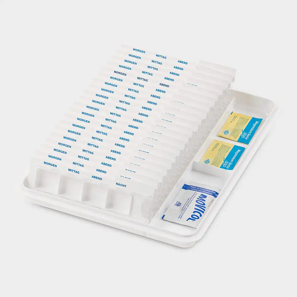 mevipas Dispenser-Tablett 20D weiß