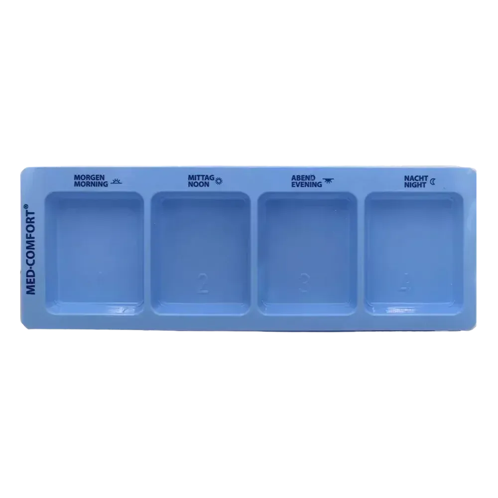Einweg Medikamentendispenser, blau Einweg Medikamentendispenser, blau