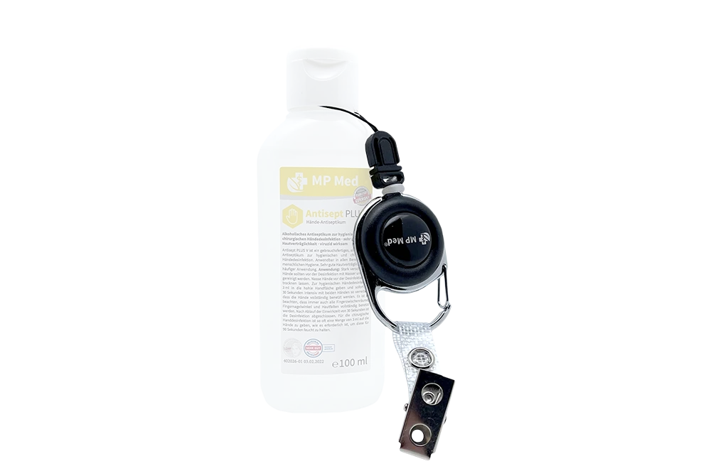 MP Med® Kittelflaschenhalter oval aus Kunststoff MP Med® Kittelflaschenhalter oval aus Kunststoff