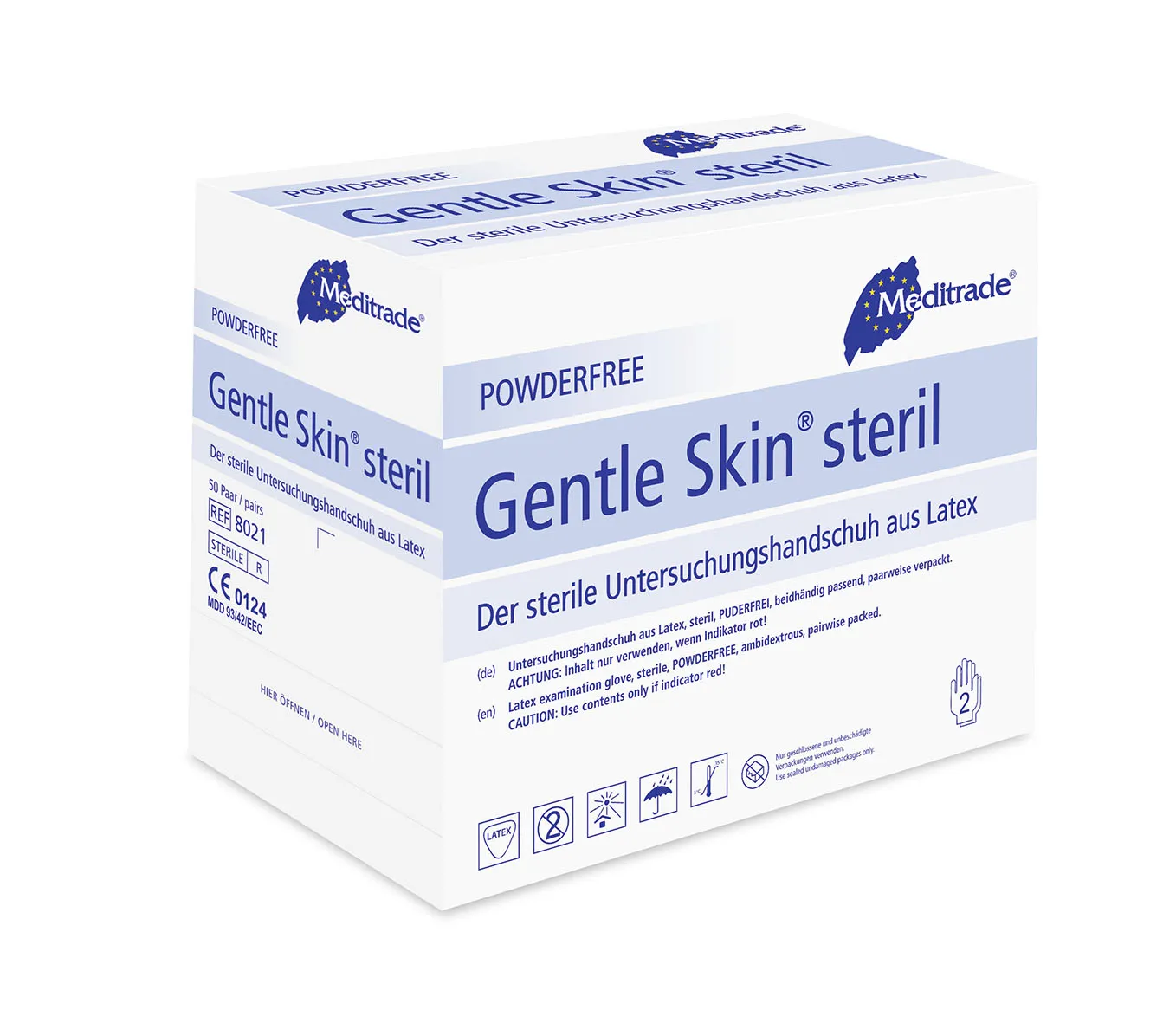 Gentle Skin® steriler Untersuchungshandschuh aus Latex Gentle Skin® steriler Untersuchungshandschuh aus Latex