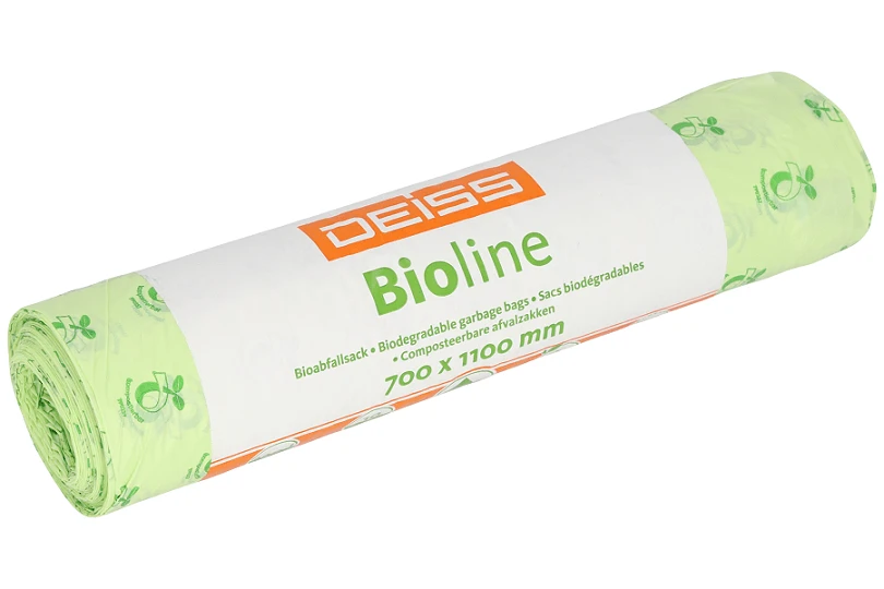 Deiss Bioline-Bioabfallbeutel 120 L - 100% kompostierbar