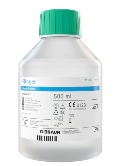Ringer B.Braun Ecotainer® Spüllösung 10x500 ml