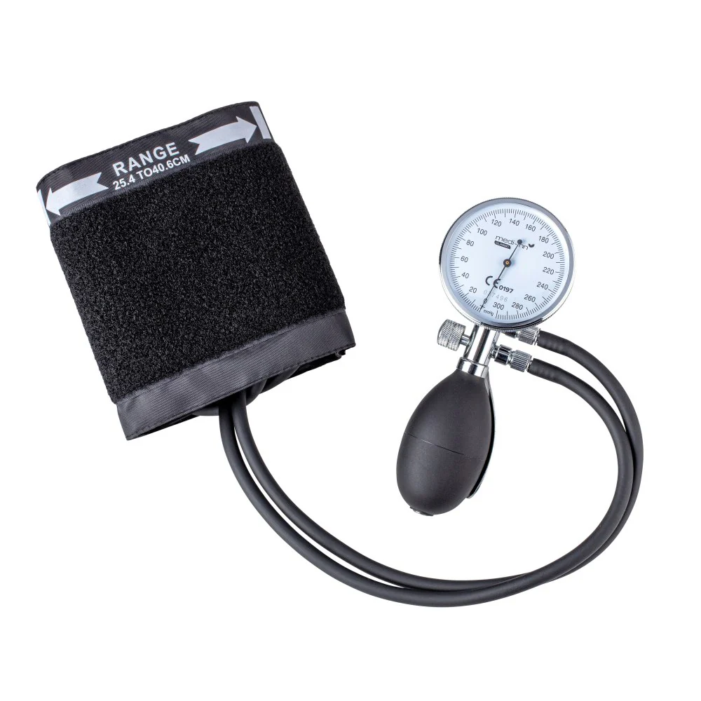 Medi-Inn Blutdruckmessgerät Aneroid Premium, 2-Schlauch-Syst
