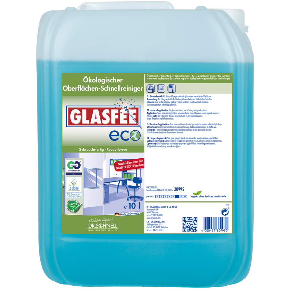 GLASFEE ECO Kanister 10 Liter