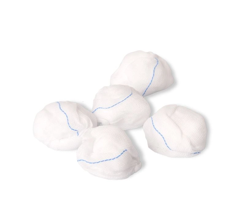 Gazin Tupfer aus Verbandmull steril ohne Röntgenkontraststreifen Gazin Tupfer aus Verbandmull steril ohne Röntgenkontraststreifen