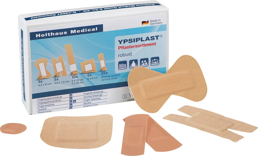 YPSIPLAST® Pflastersortiment robust 50-teilig