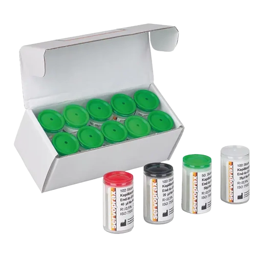 Servoprax End To End Kapillarpipetten Na-Sodium heparinisiert