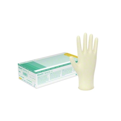Manufix® Sensitive - Untersuchungshandschuh aus hochelastischem Naturlatex Manufix® Sensitive - Untersuchungshandschuh aus hochelastischem Naturlatex