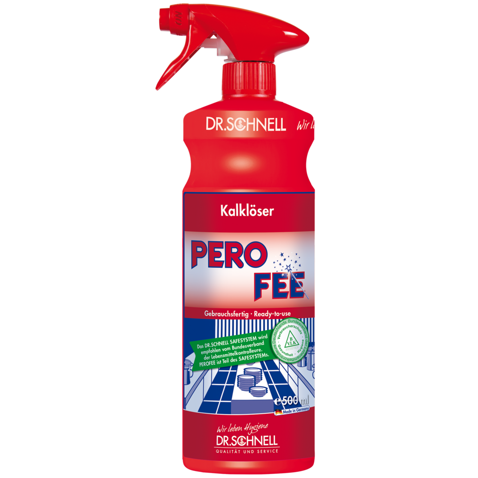 PEROFEE Flasche mit Sprühkopf 500 ml
