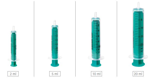 Injekt® Solo Einmalspritze mit Luer-Ansatz 20 ml