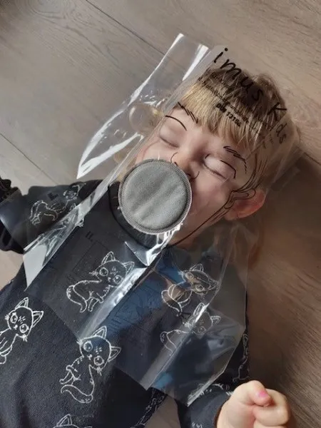 Einmal-Notfallbeatmungshilfe für die Beatmung von Kindern Einmal-Notfallbeatmungshilfe für die Beatmung von Kindern