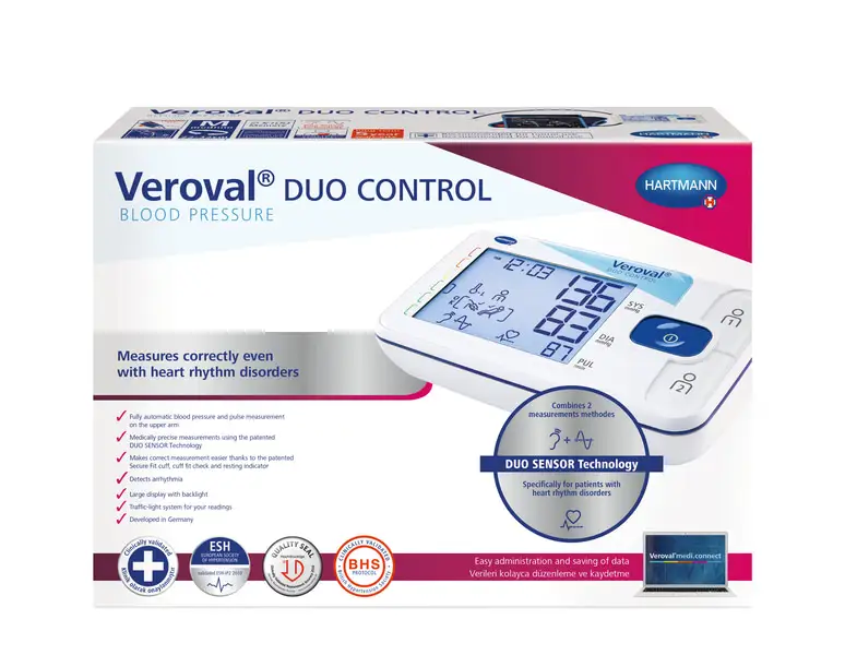 Veroval duo control Oberarm-Blutdruckmessgerät, L, (32-42cm)