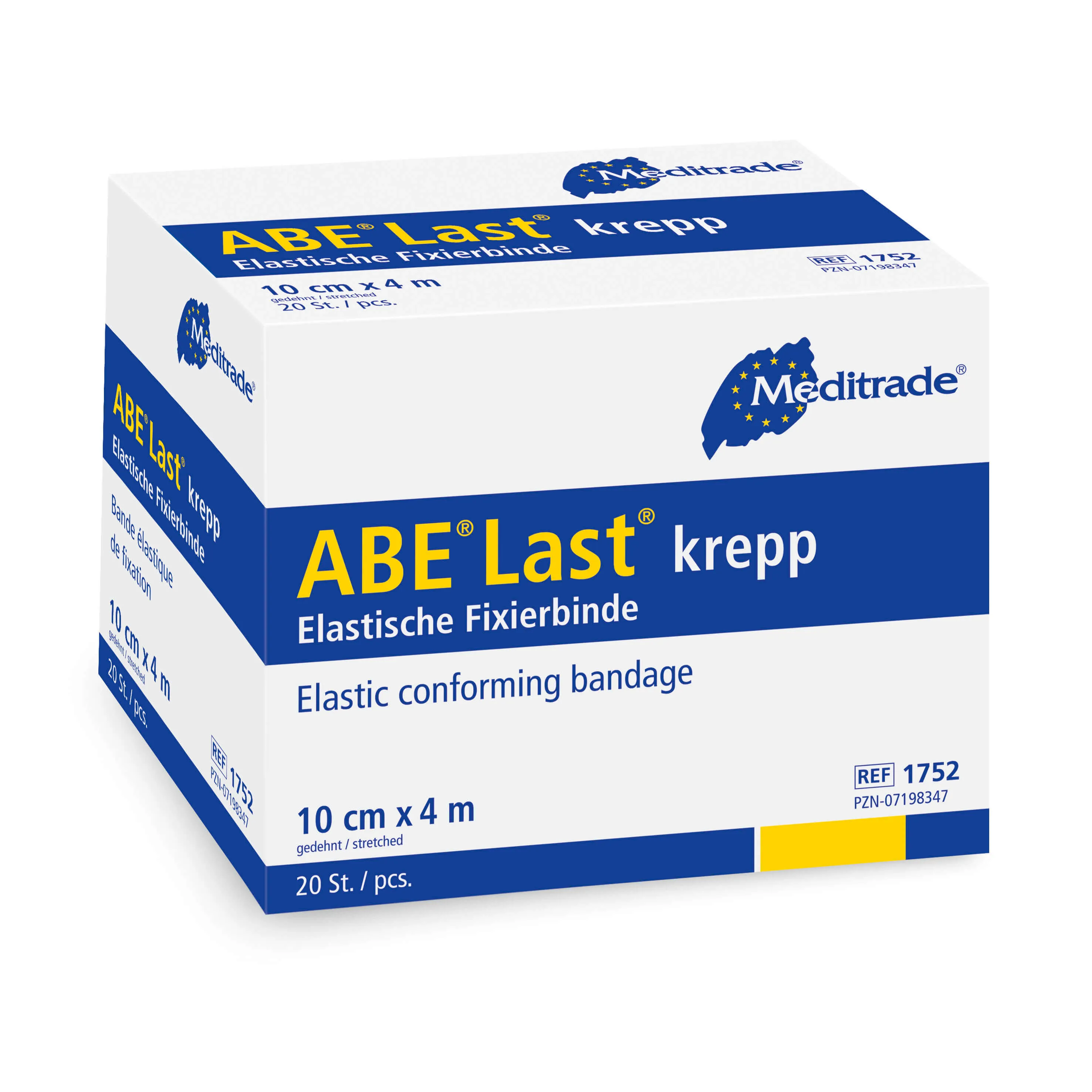 ABE Last® krepp hochelastische Fixierbinde, steril, 6 cm x 4 m