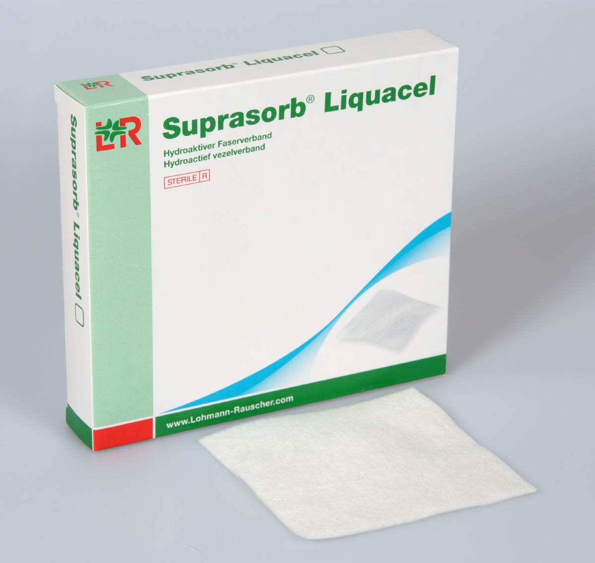 Suprasorb Liquacel steril, 10x10cm, 8 Stück