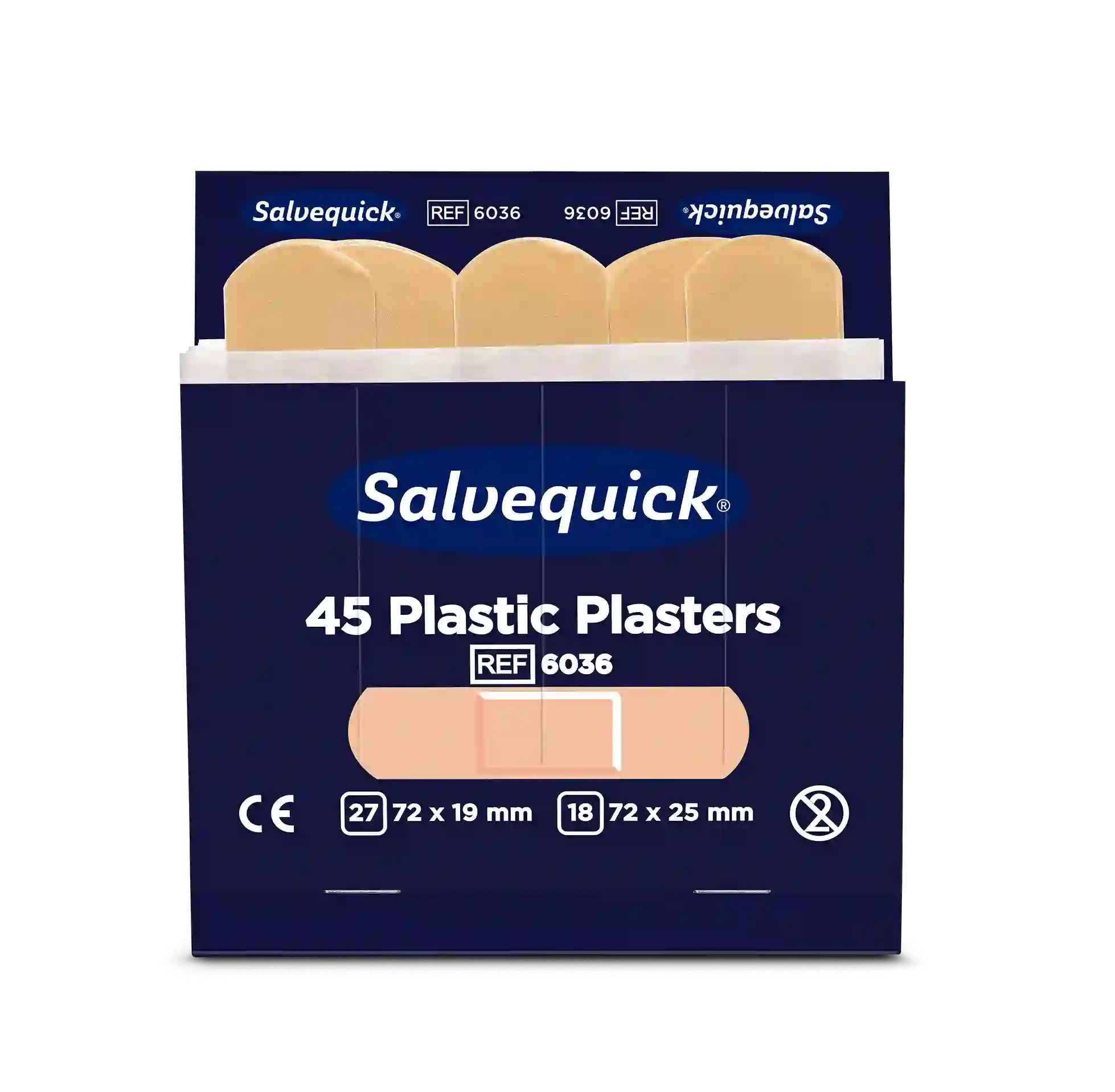 Salvequick wasserabweisende Pflaster / Nachfüllpackung