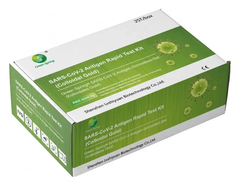 Green Spring 4in1 - 25er Antigen Profi Test (MHD 06/26) Green Spring 4in1 - 25er Antigen Profi Test (MHD 06/26)