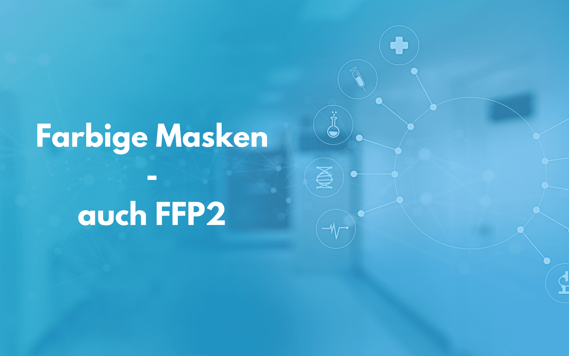 Farbige Masken - auch FFP2