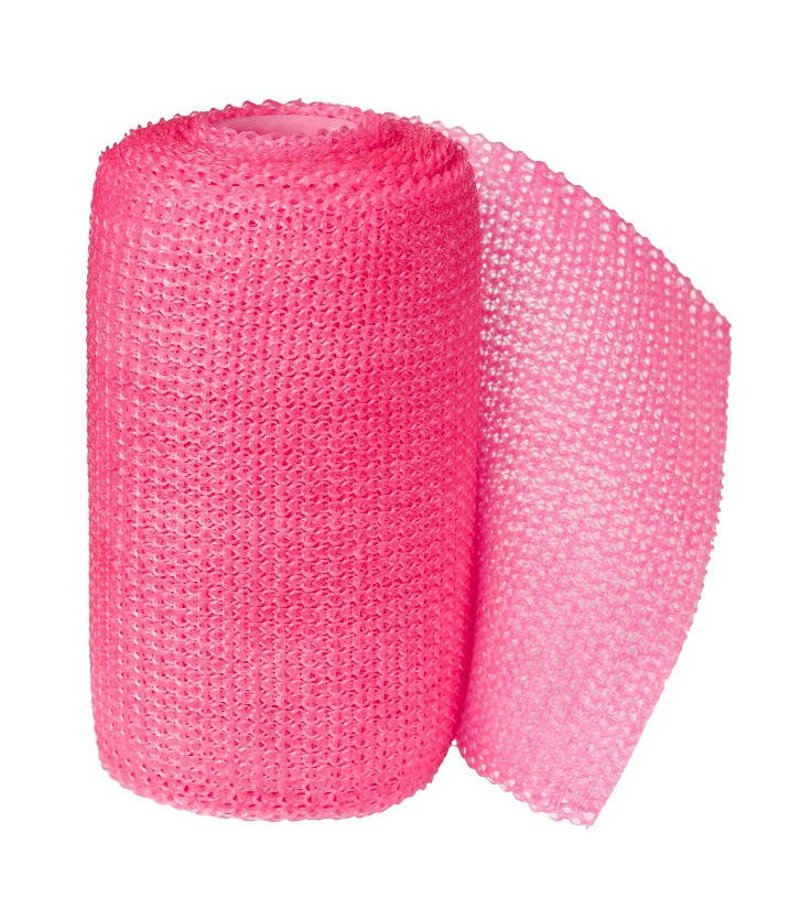 Soft Cast pink 5,0 cm x 3,6 m AP 10 flex.semi-rigider Stüzverband