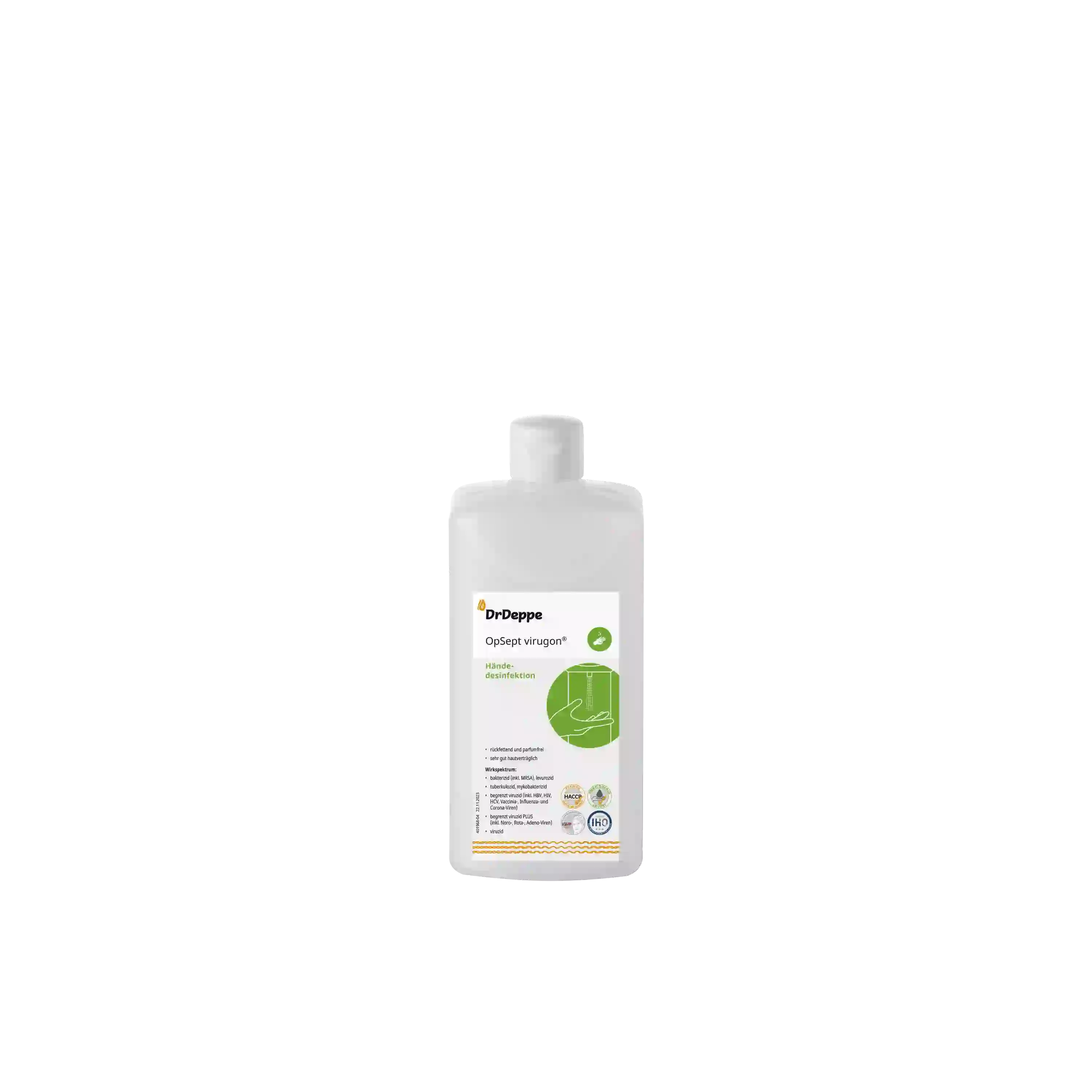 DrDeppe OPSept Virugon Händedesinfektion 500 ml DrDeppe OPSept Virugon Händedesinfektion 500 ml