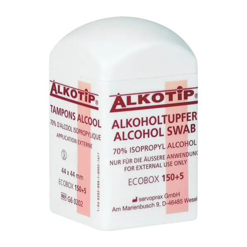 Alkotip Alkoholtupfer in Dispenserdose