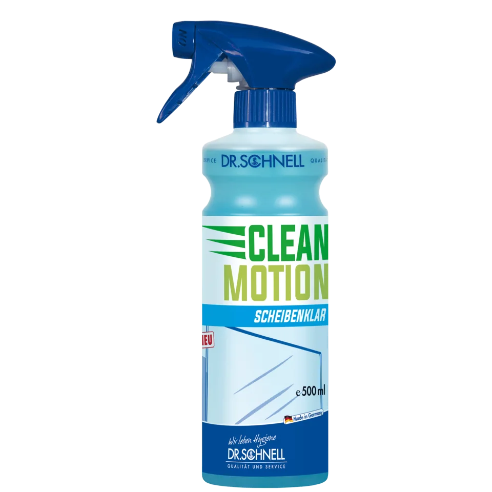 CLEANMOTION SCHEIBENKLAR Flasche mit Sprühkopf 500 ml