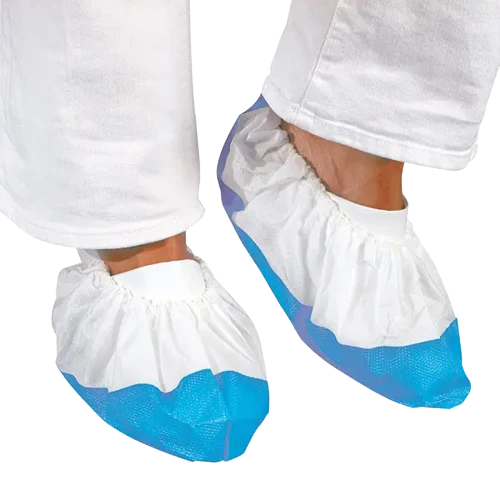 Healthgard Überschuhe-non woven AP 100 blau, mit antist. rutschf. Sohle