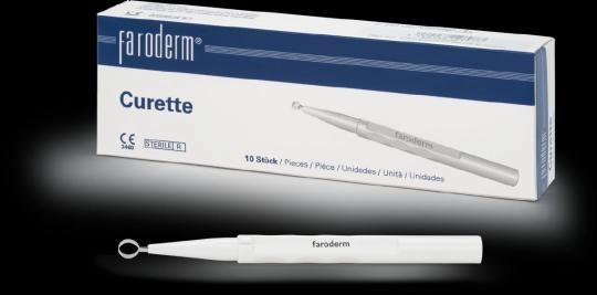 Faroderm Curette 7 mm steril - 10 Stück Faroderm Curette 7 mm steril - 10 Stück