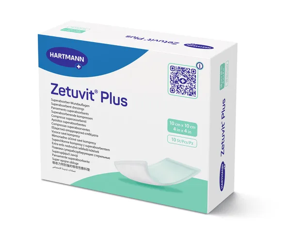 Zetuvit Plus Sil Bor 10x10cm P10