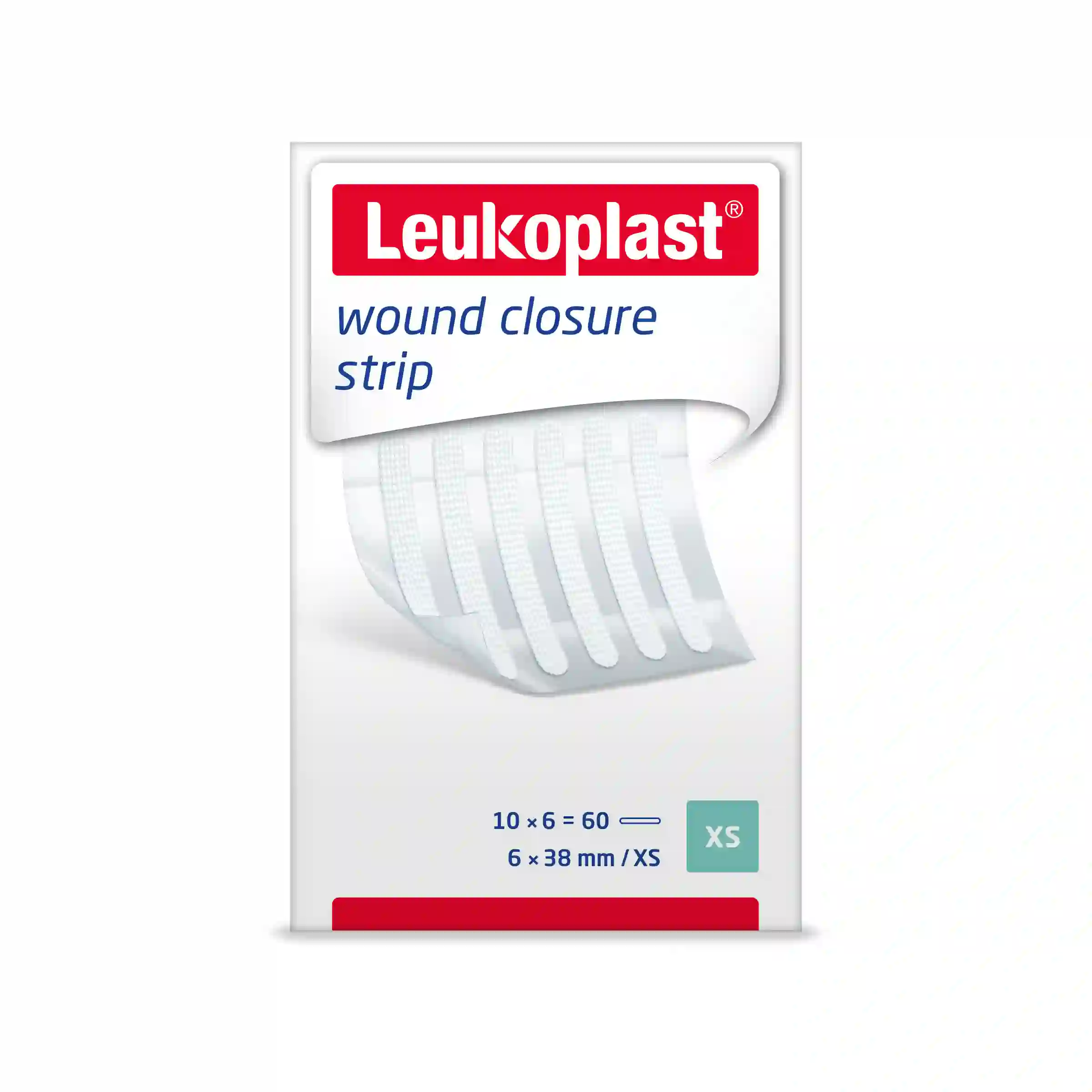 Leukoplast wound closure strip, 38 x 6 mm