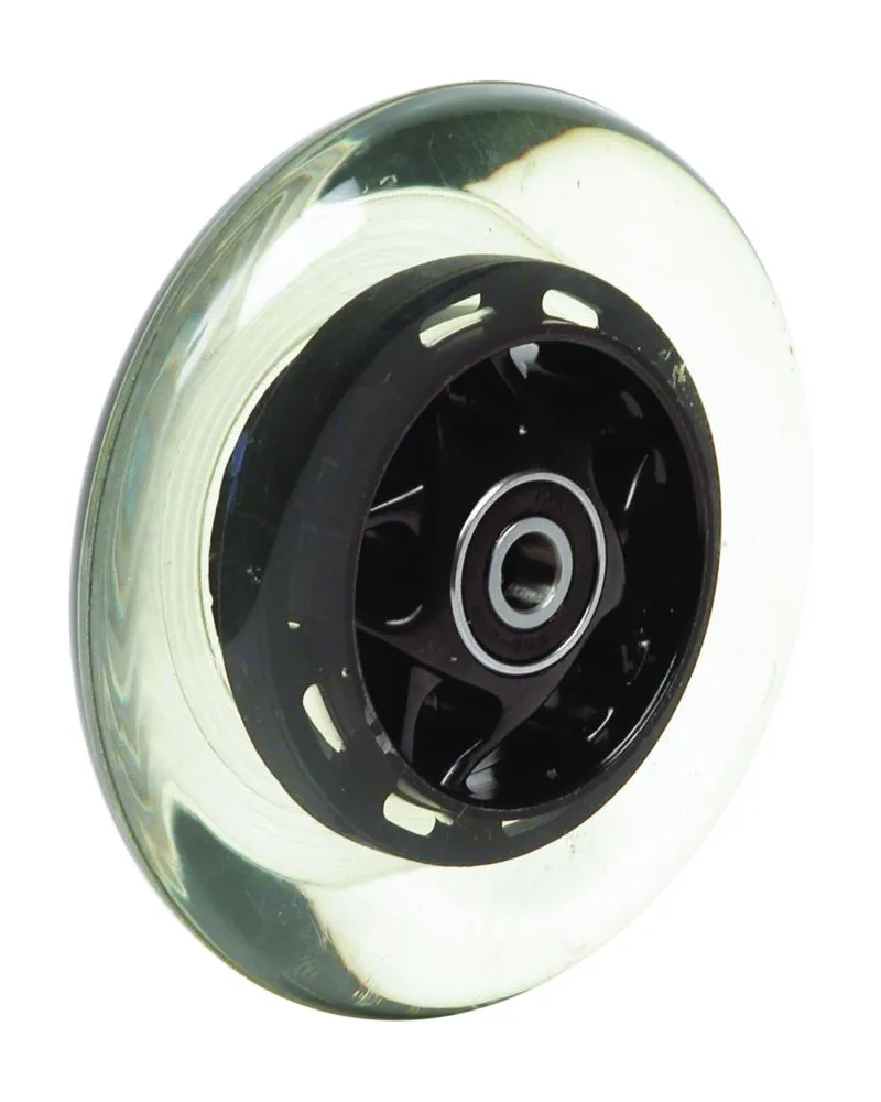 3" Skaterrad 75 x 25 mm mit LED