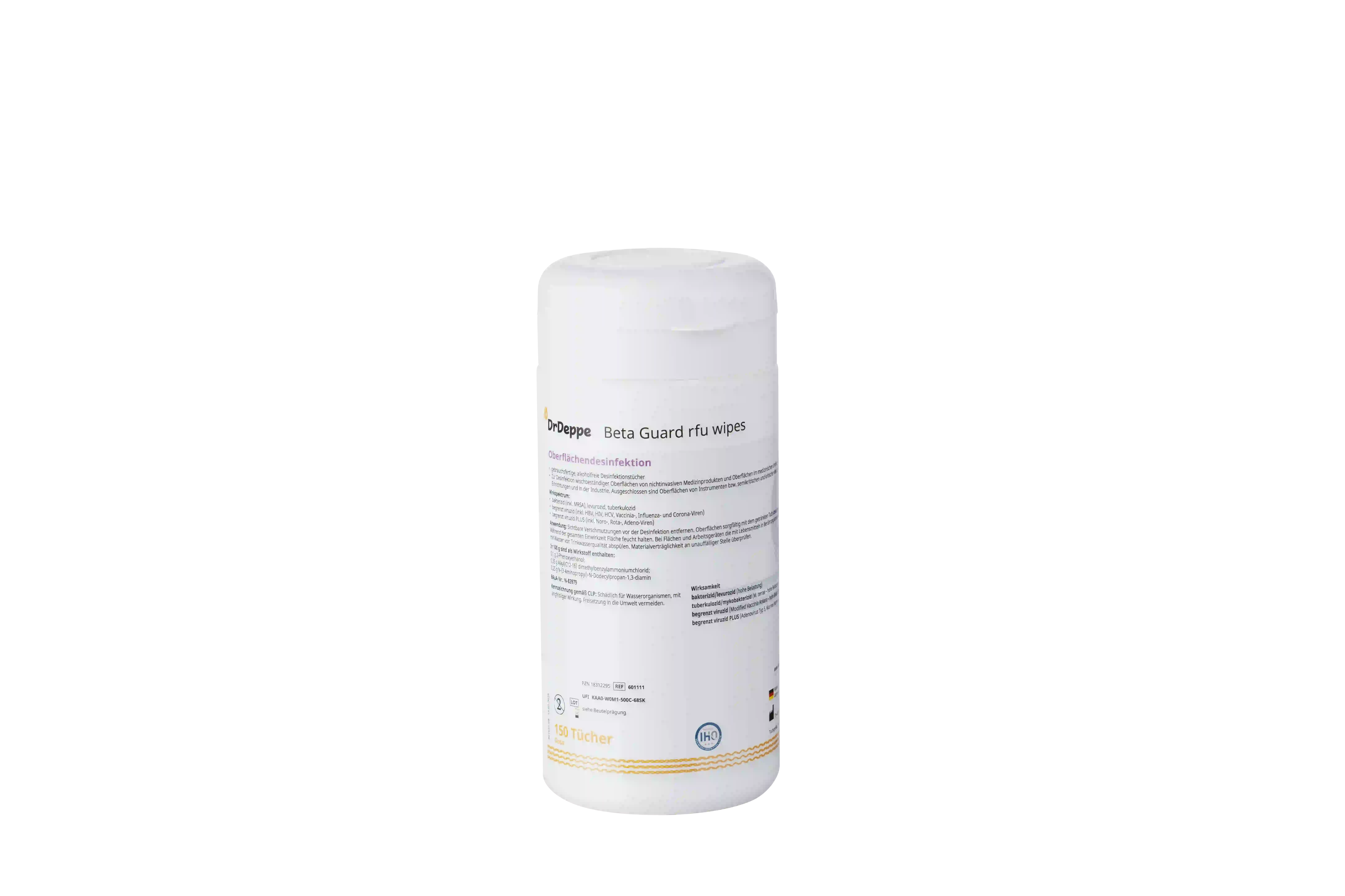 DrDeppe Beta Guard rfu wipes alkoholfrei - Dose DrDeppe Beta Guard rfu wipes alkoholfrei - Dose