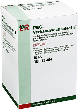 PEG-Verbandwechselset E steril, 15 Pck